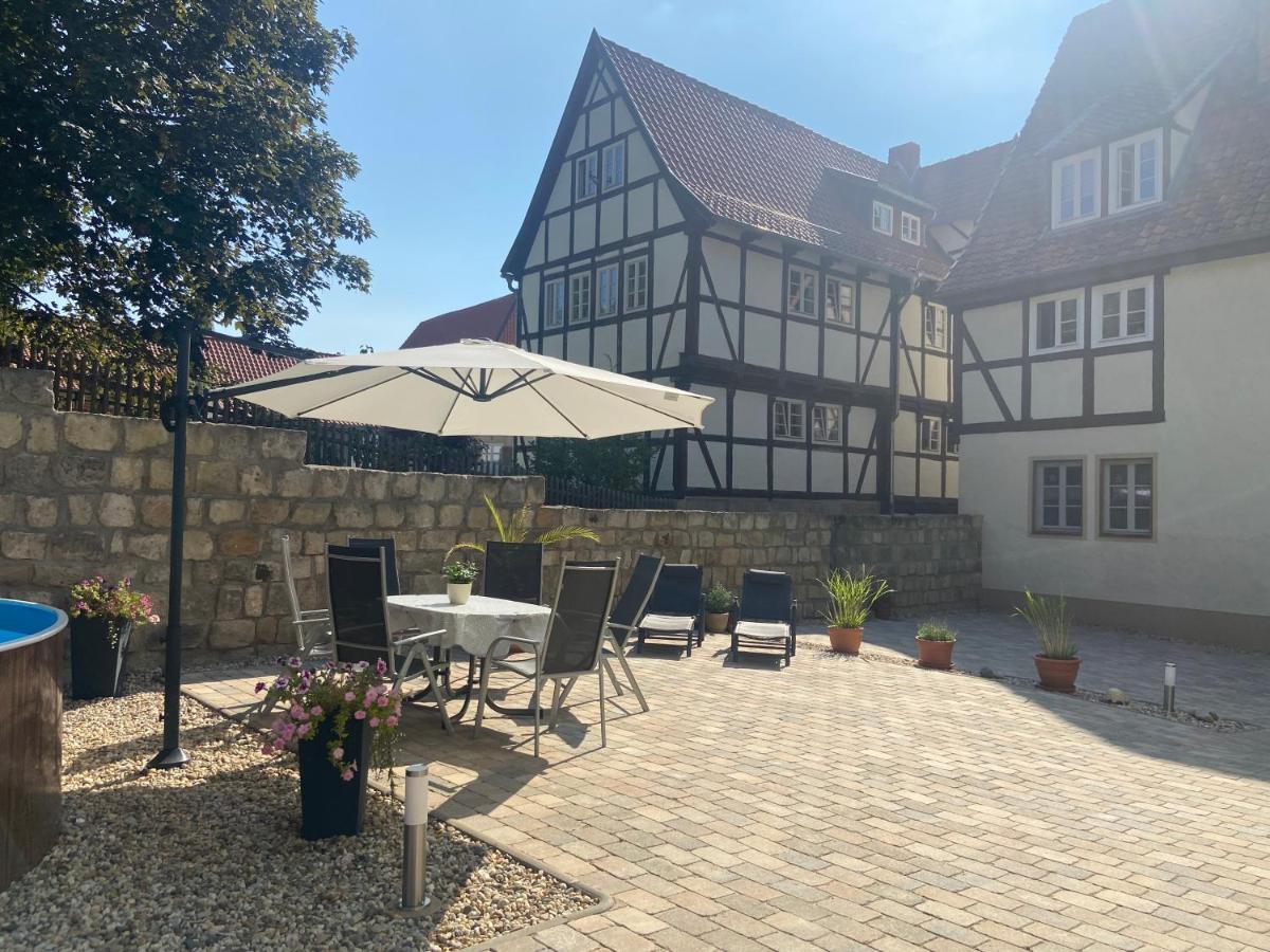 Apartment Am Pulverturm Quedlinburg Exteriör bild