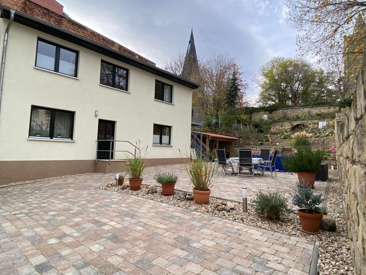 Apartment Am Pulverturm Quedlinburg Exteriör bild