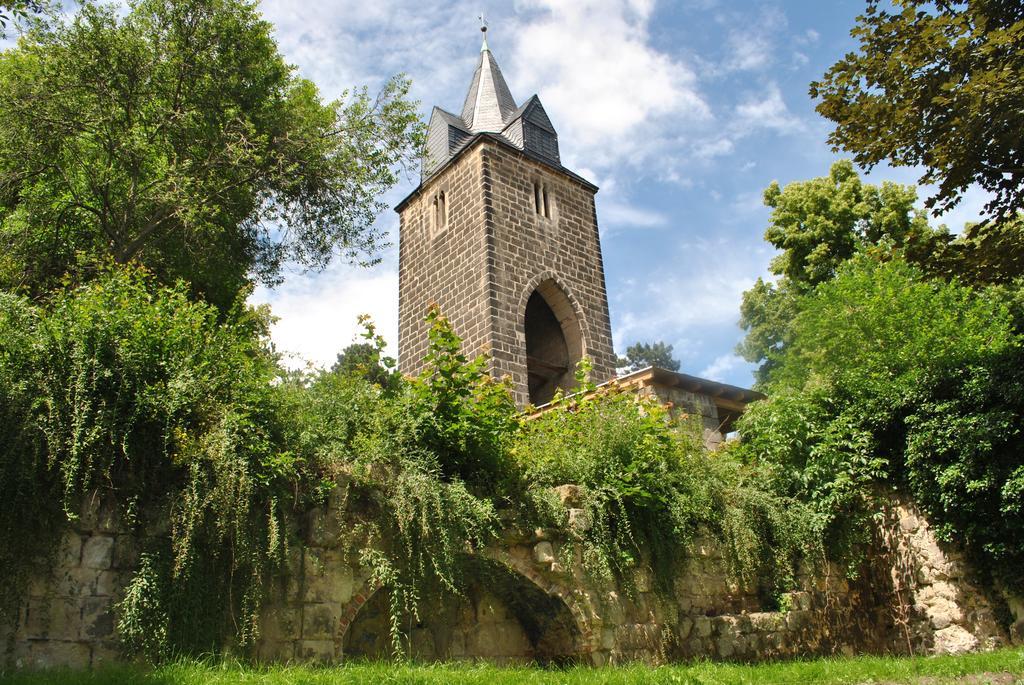 Apartment Am Pulverturm Quedlinburg Exteriör bild