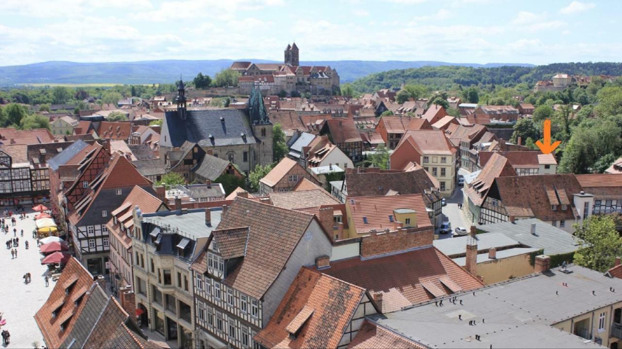 Apartment Am Pulverturm Quedlinburg Exteriör bild